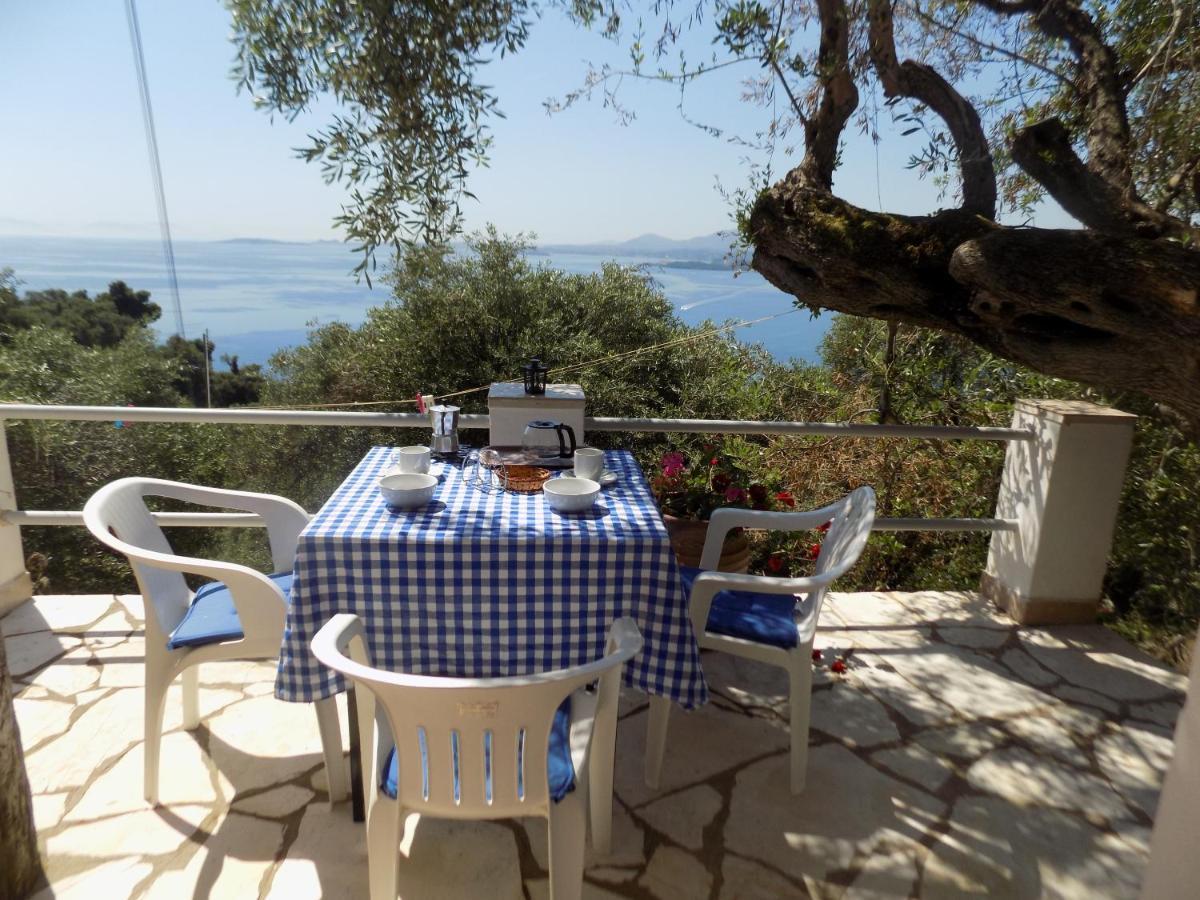 Villa Elli Panoramic View Ipsos Exterior photo
