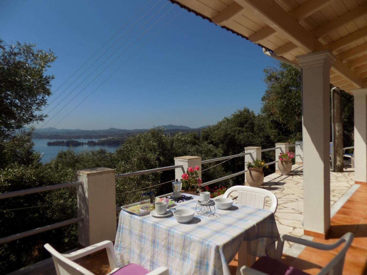 Villa Elli Panoramic View Ipsos Exterior photo